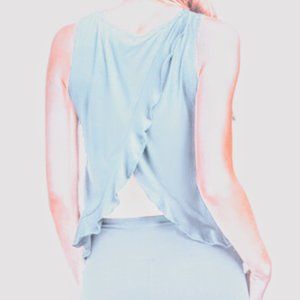 Brand New Vasana Open Back Flutter Tank Top